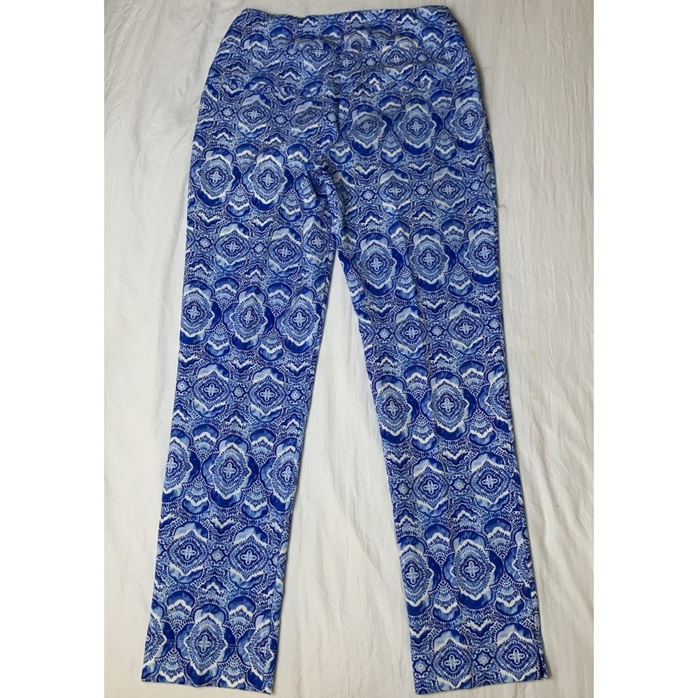 Ibkul Women's Venetian Tile Size 2 Golf Ankle Pant Tennis UPF 50 Stretch Pull On - Picture 11 of 11